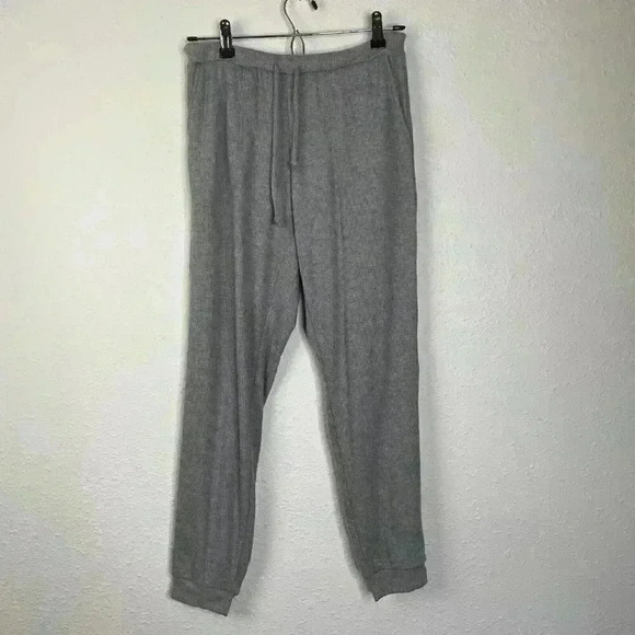 Chaser Women's Love Knit Lounge Jogger Pants Size Small Pockets Gray - Picture 1 of 6